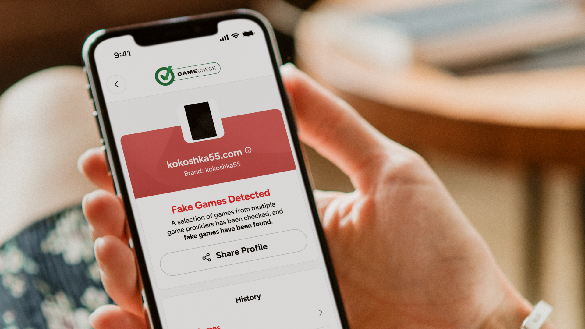 Kokoshka55 exposed as a fake casino